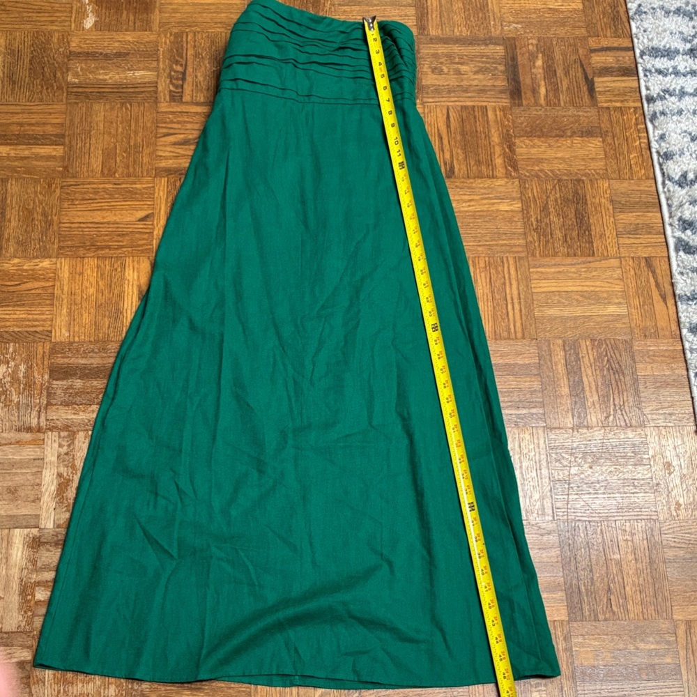 A&F Emerson Strapless Linen-Blend Maxi Dress - Picture 5 of 12